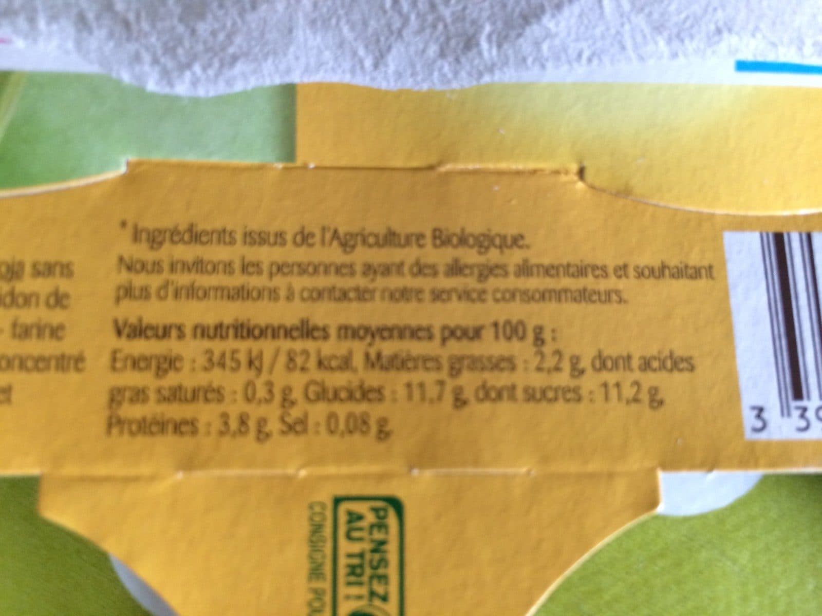Bonneterre Sojadelice Cerise packshot