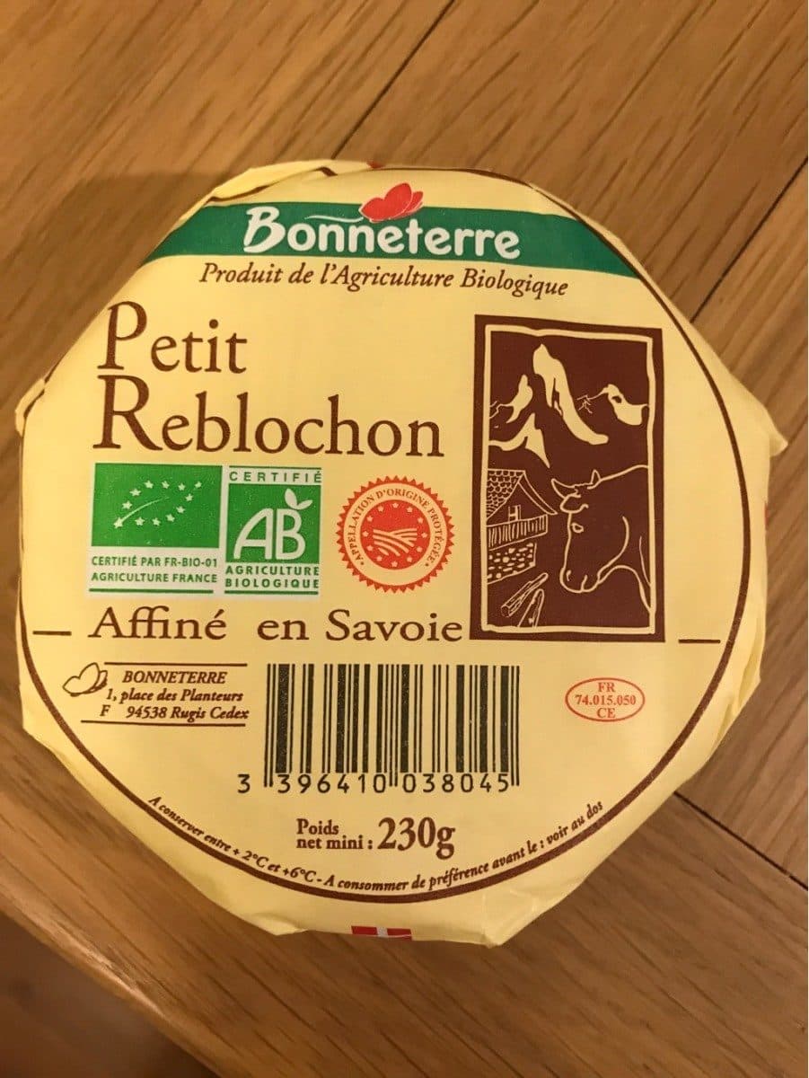 Bonneterre Petit Reblochon packshot