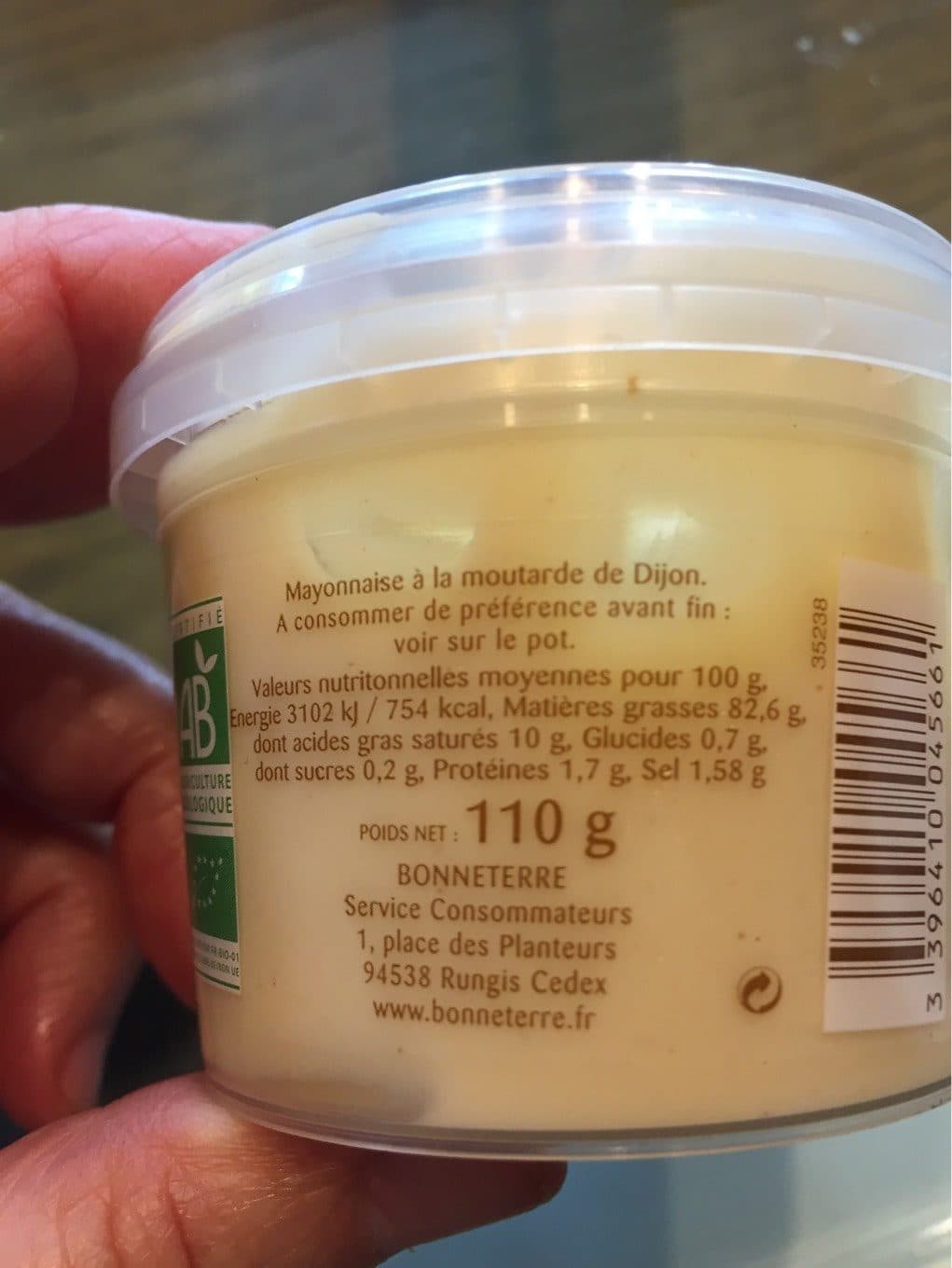 Bonneterre Mayonnaise packshot