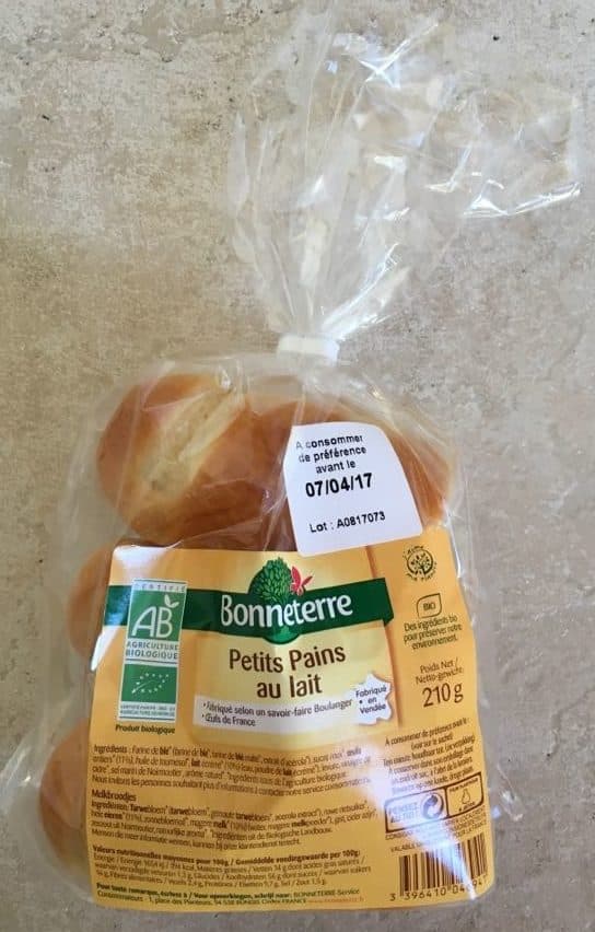 Bonneterre Petits Pains au lait packshot