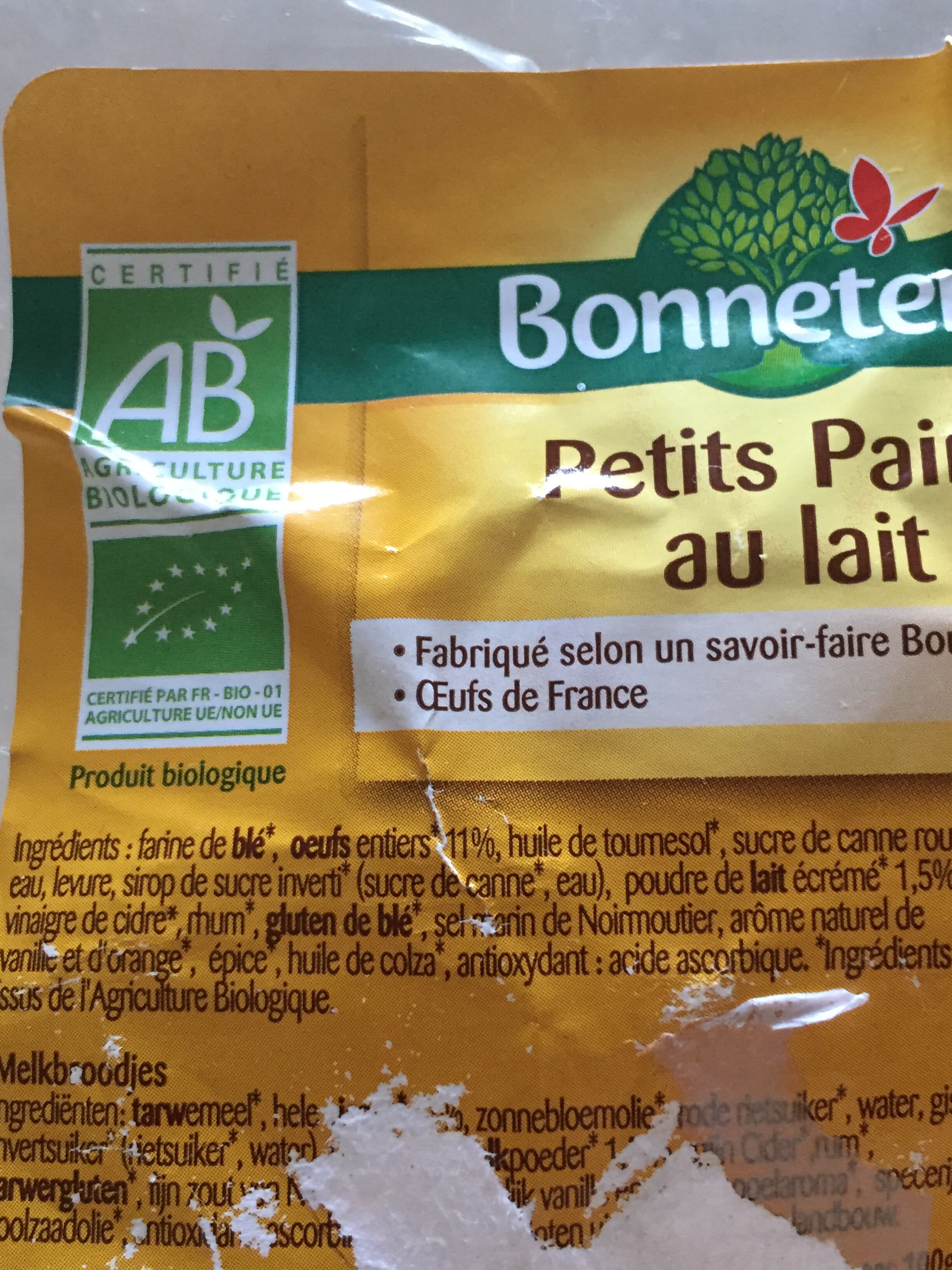 Bonneterre Petits Pains au lait packshot