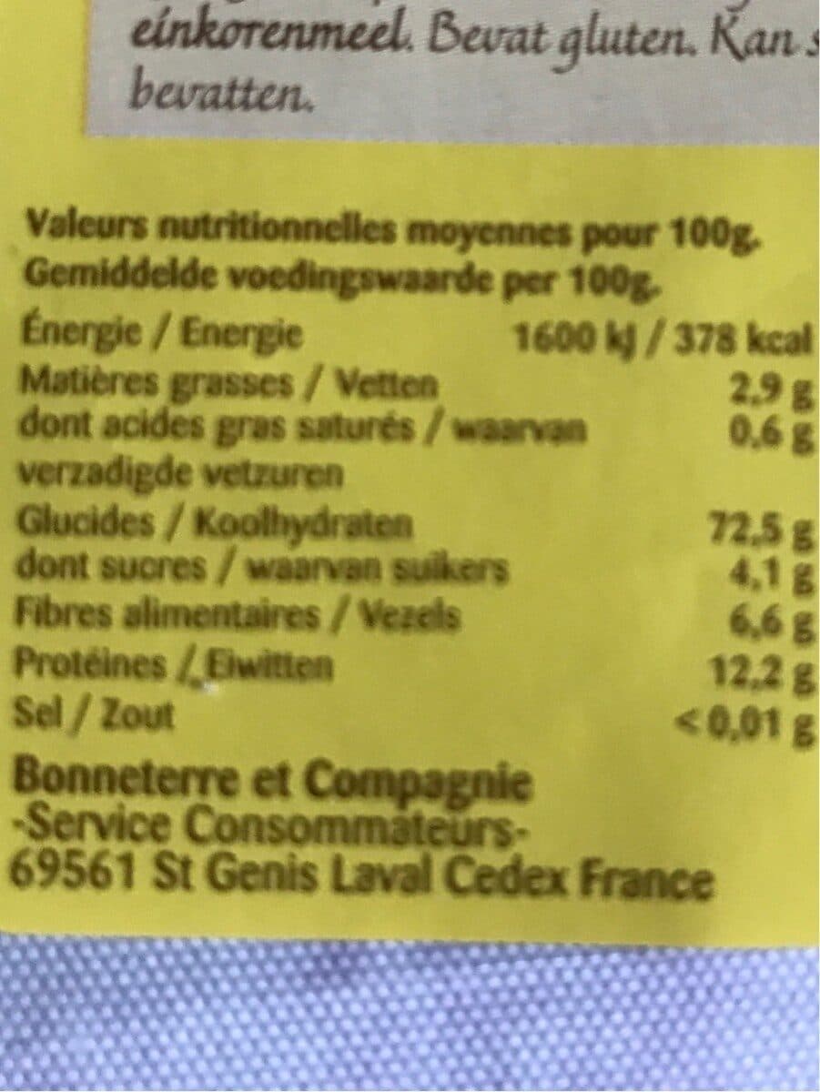 Bonneterre NID PETIT EPEAUTRE packshot