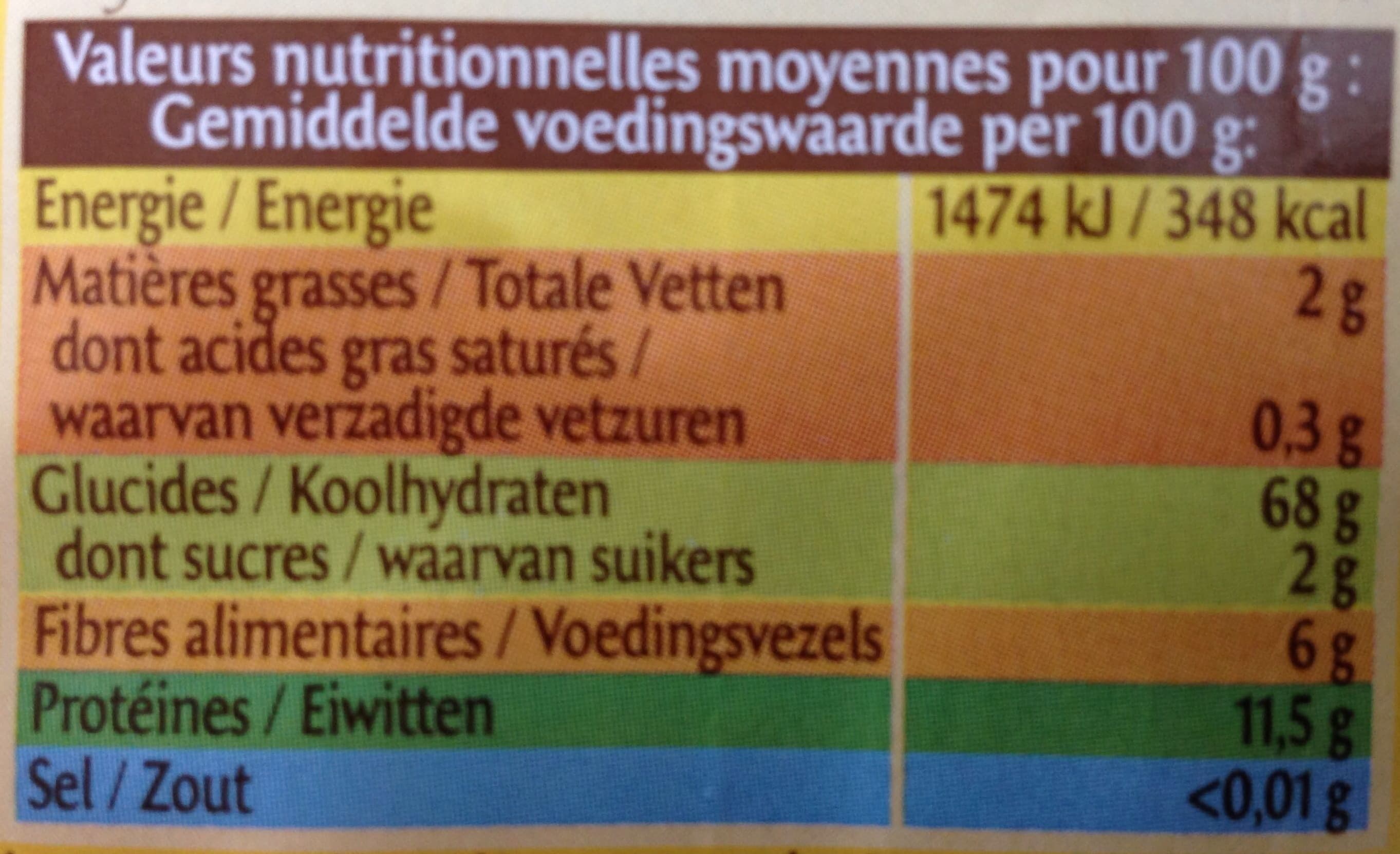 Bonneterre Torsades au Petit Épeautre packshot