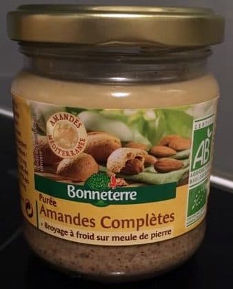 BONNETERRE Purée Amandes complètes packshot