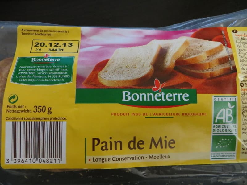 Bonneterre Pain de mie packshot