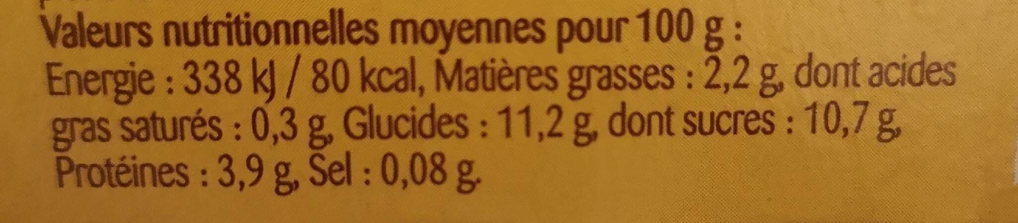 Bonneterre Sojadelice mangue pêche packshot