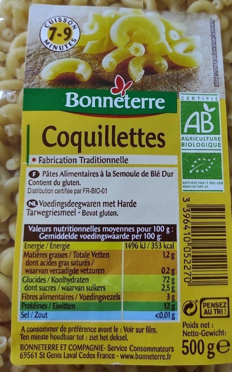 Bonneterre Coquillettes packshot