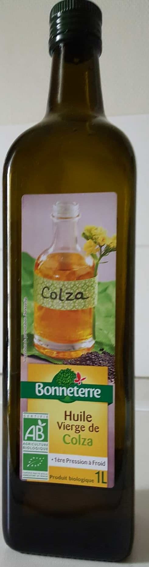 Bonneterre Huile vierge de colza packshot