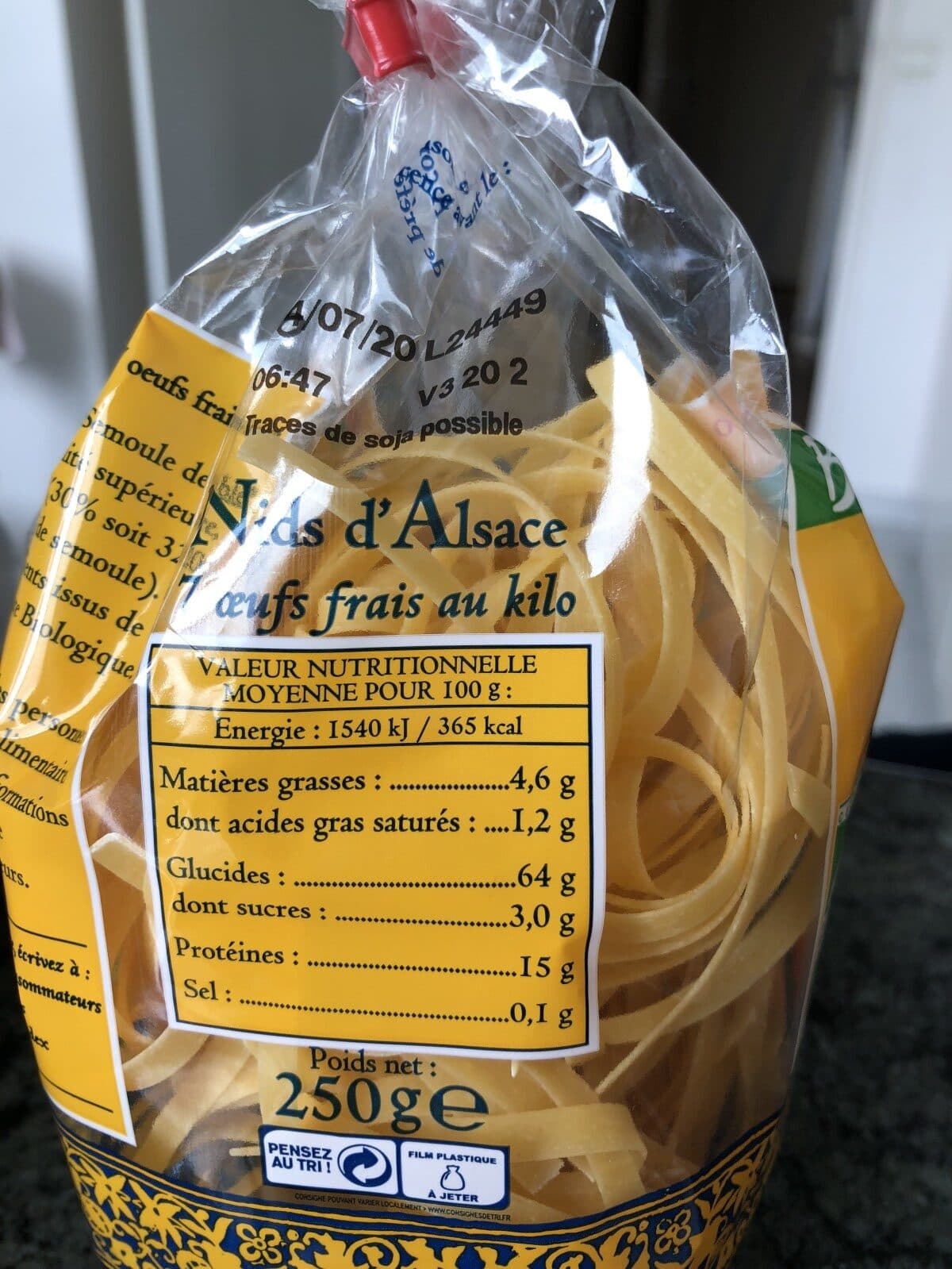 Bonneterre Nids d'alsace packshot