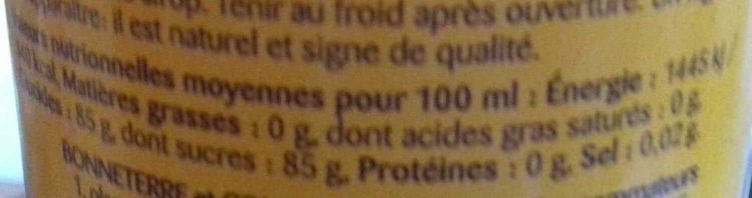 Bonneterre Sirop De Grenadine packshot