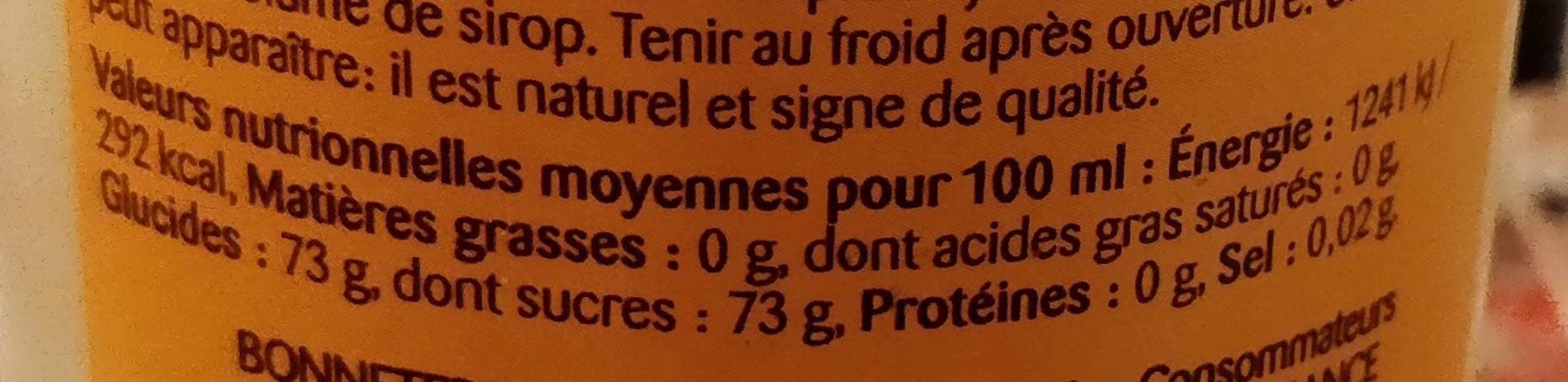 Bonneterre Sirop d'anis packshot