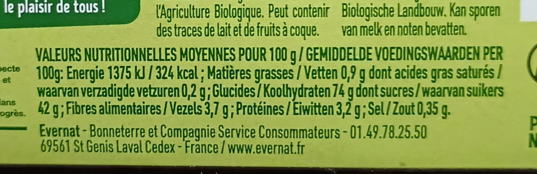 Evernat Pain D'épices Au Miel Et Aux Raisins packshot
