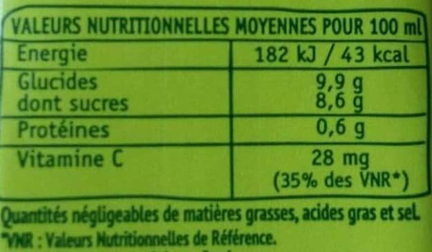 Evernat Pur jus d'orange packshot