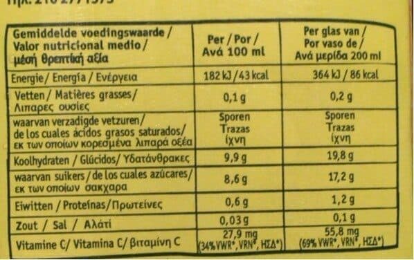 Evernat Pur jus d'Orange packshot