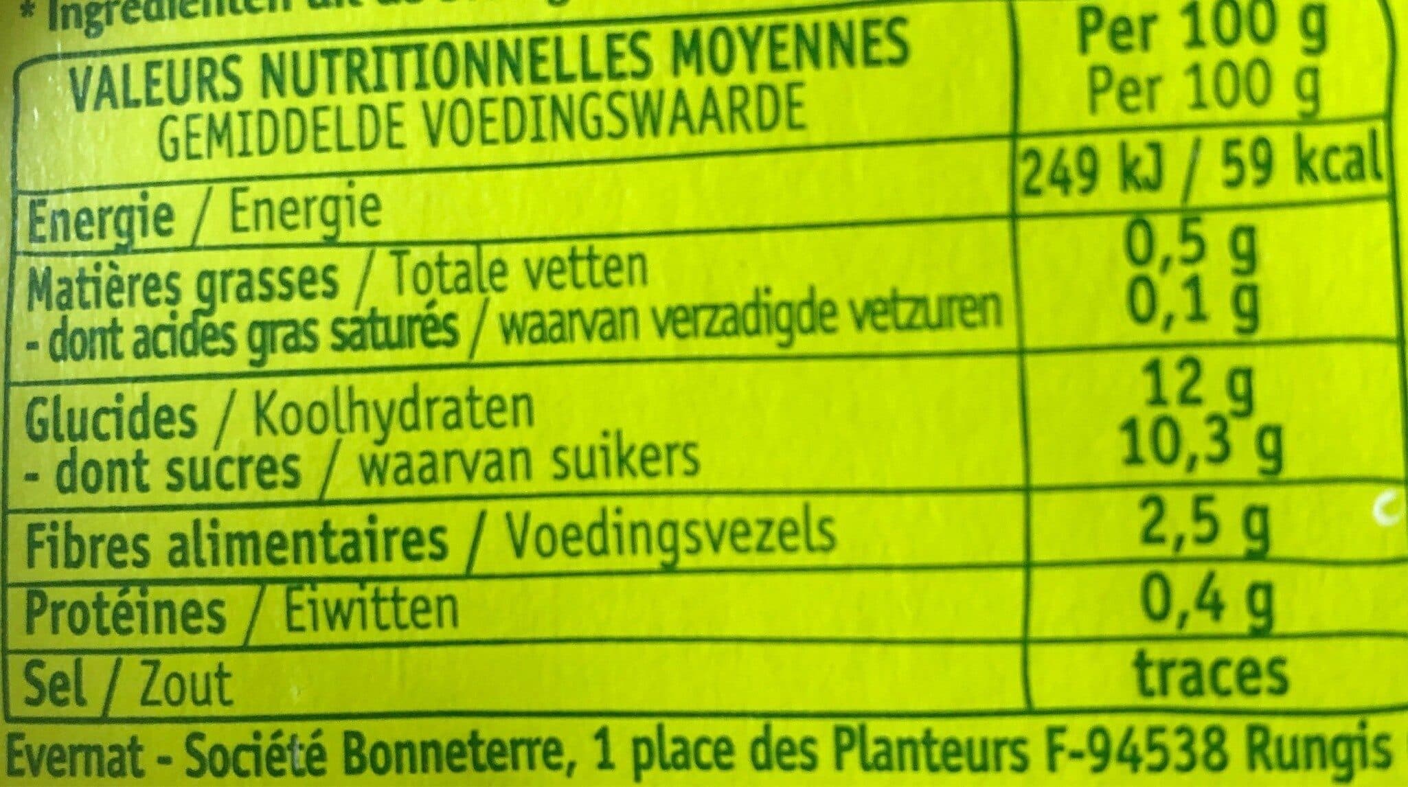 Evernat Epicerie / Epicerie Sucrée / Compotes Et Purées De Fruits packshot