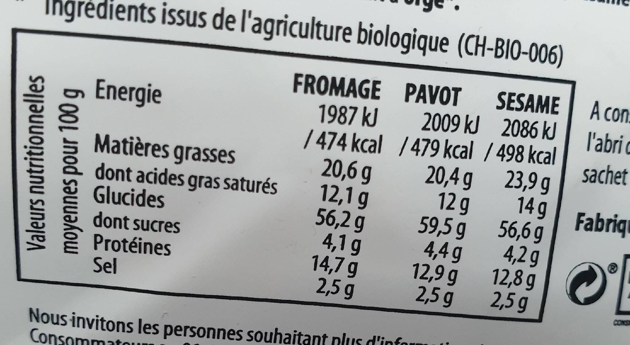 Evernat Feuilletes Sesame packshot