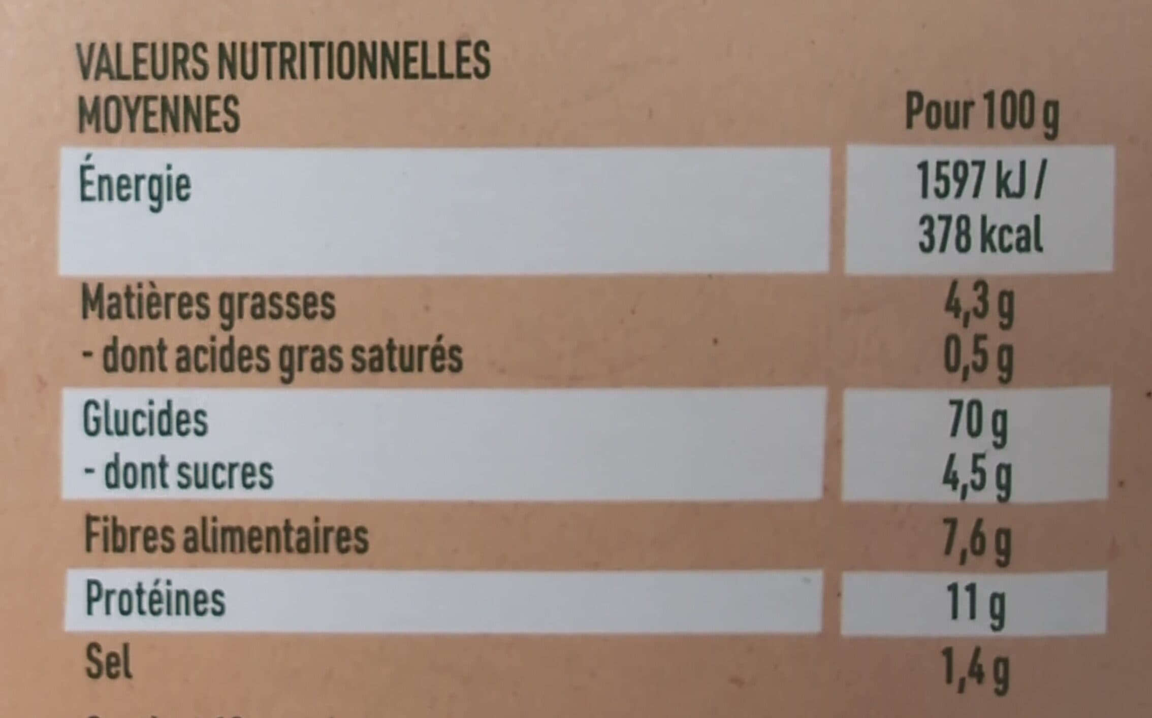 Evernat Pain Grillé Blé Complet packshot