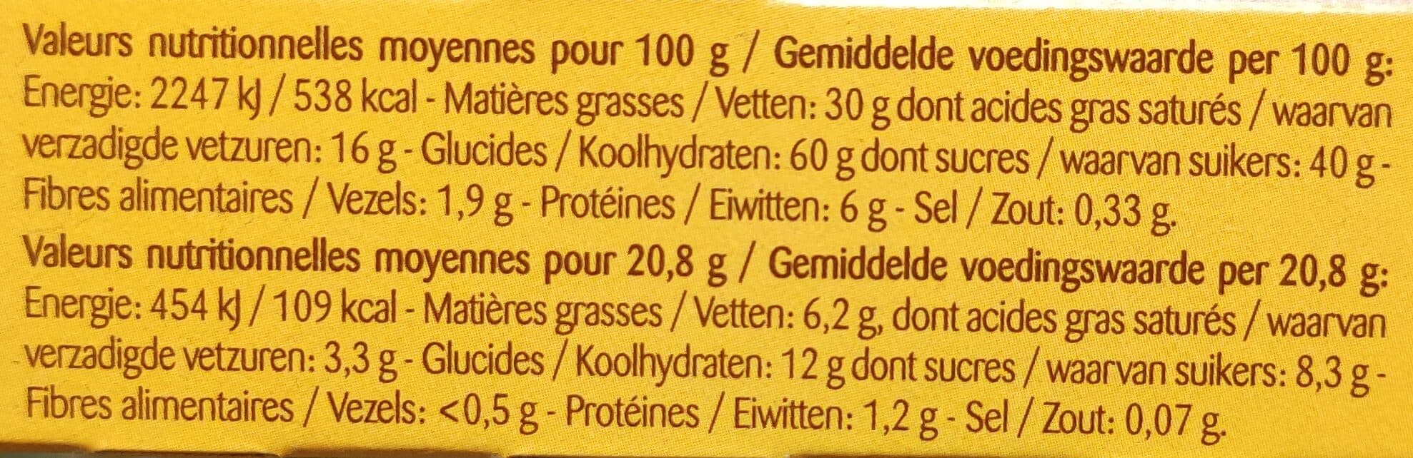 Bonneterre Formule Choc' Biscuit packshot