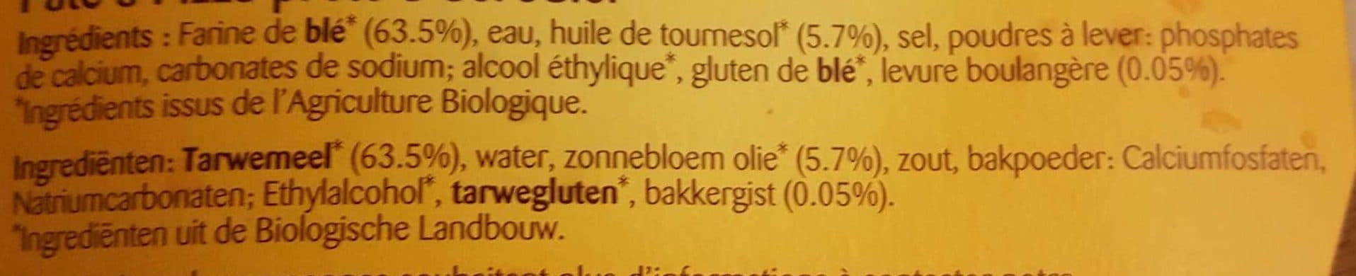 Bonneterre Pâte a pizza packshot