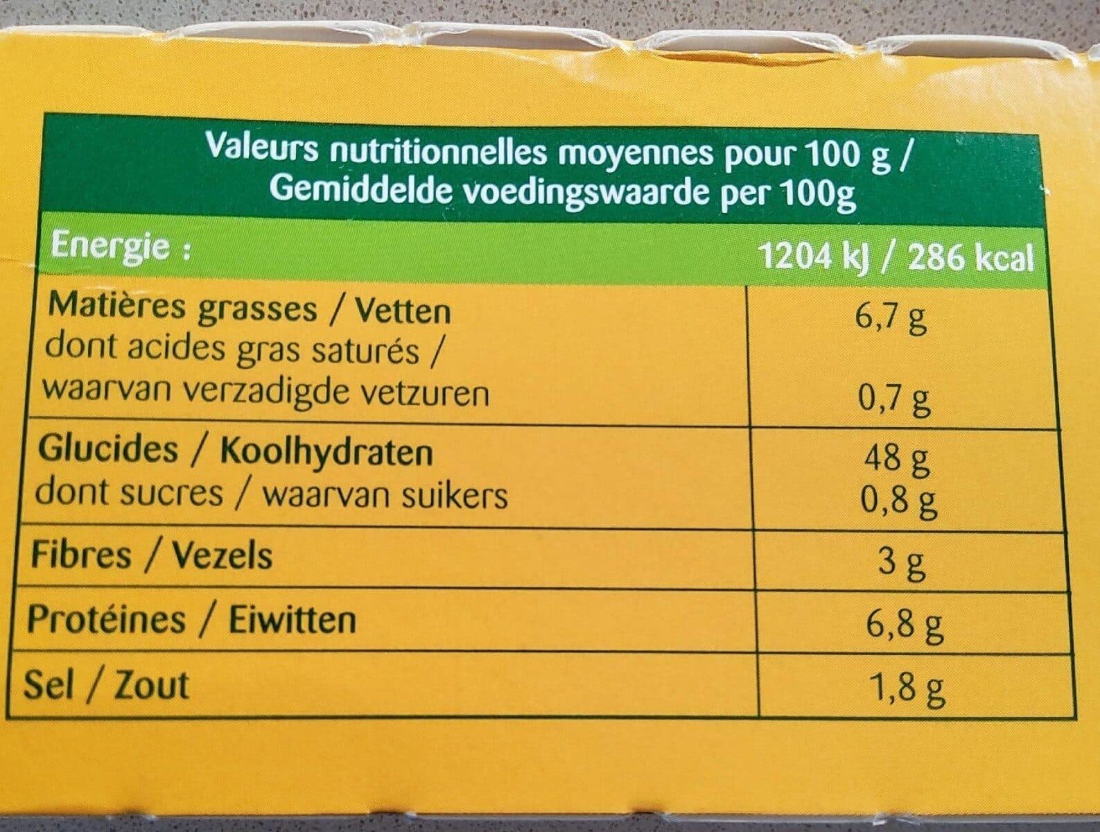 Bonneterre Pâte a pizza packshot