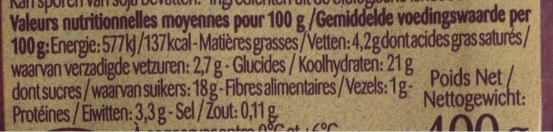 Bonneterre Crème dessert chocolat packshot