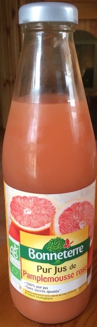 Bonneterre Pur Jus de Pamplemousse rose packshot