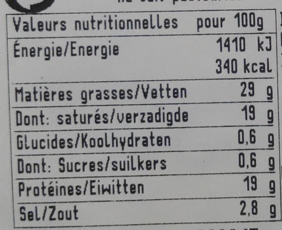 Bonneterre Fourme d'Ambert packshot
