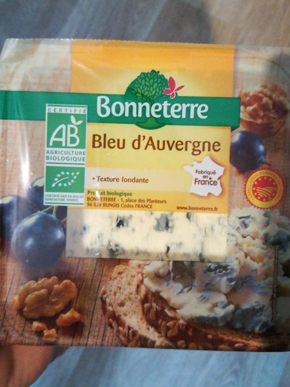 Bonneterre Bleu D'auvergne packshot