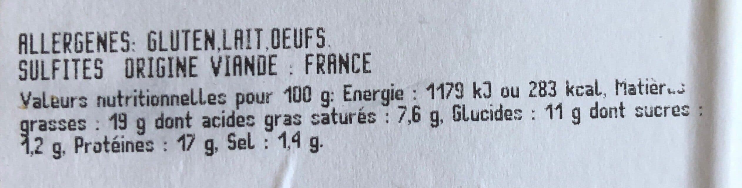 Bonneterre Pate Croute 2 Tranches 160G packshot