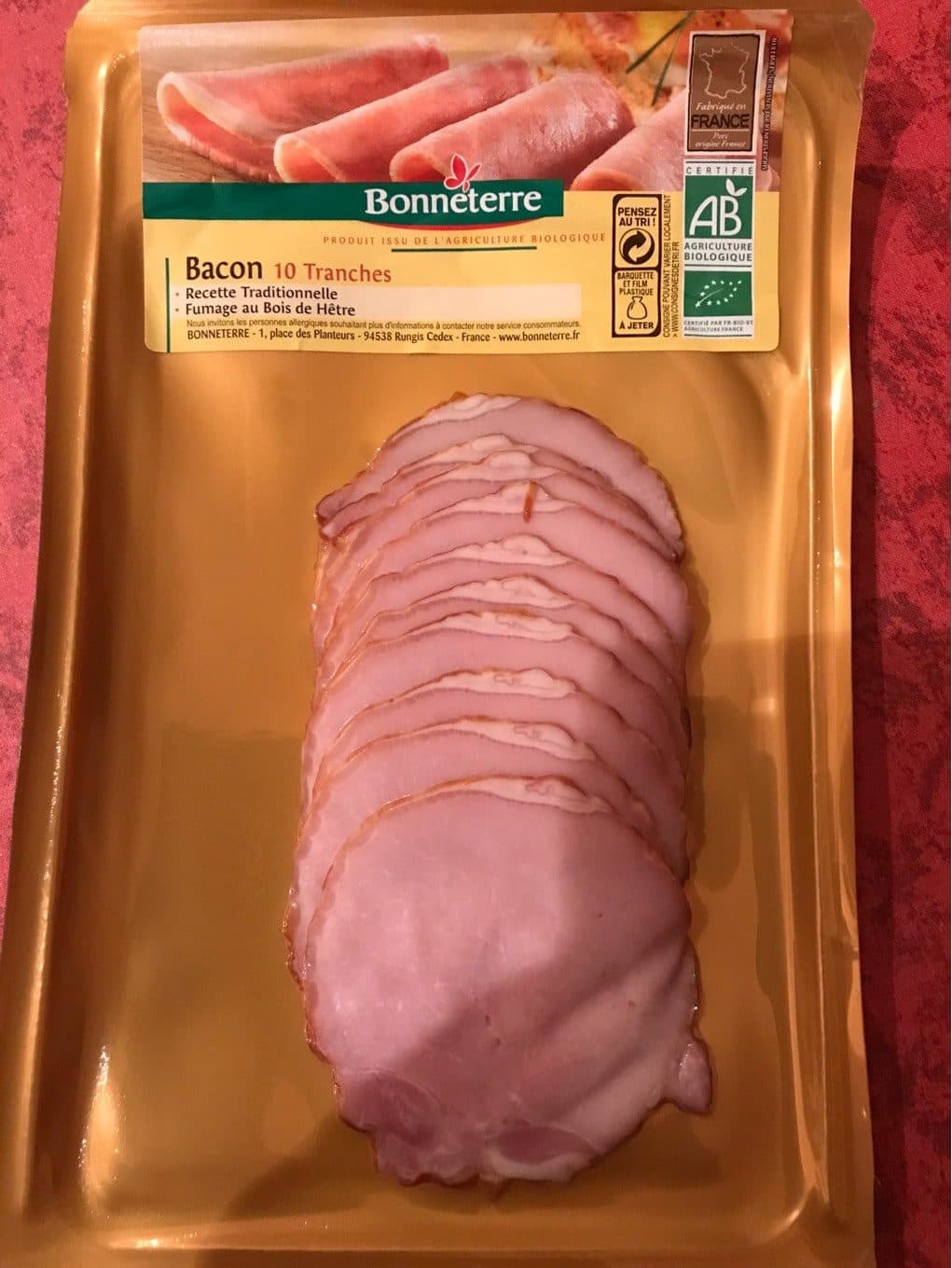 Bonneterre BACON packshot