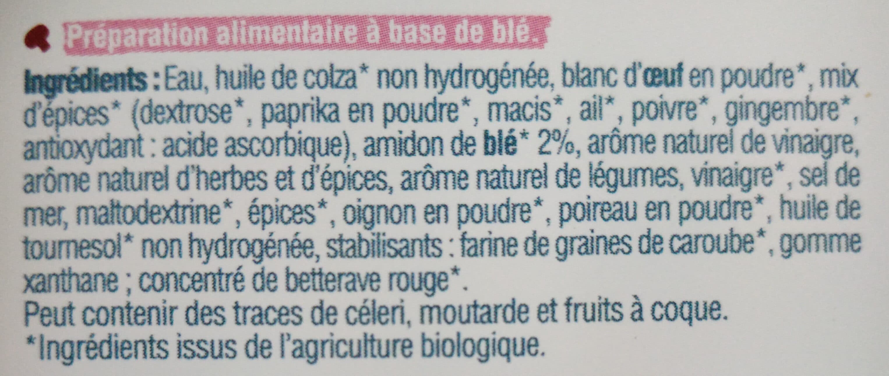 Tartex Knax nature au blé packshot