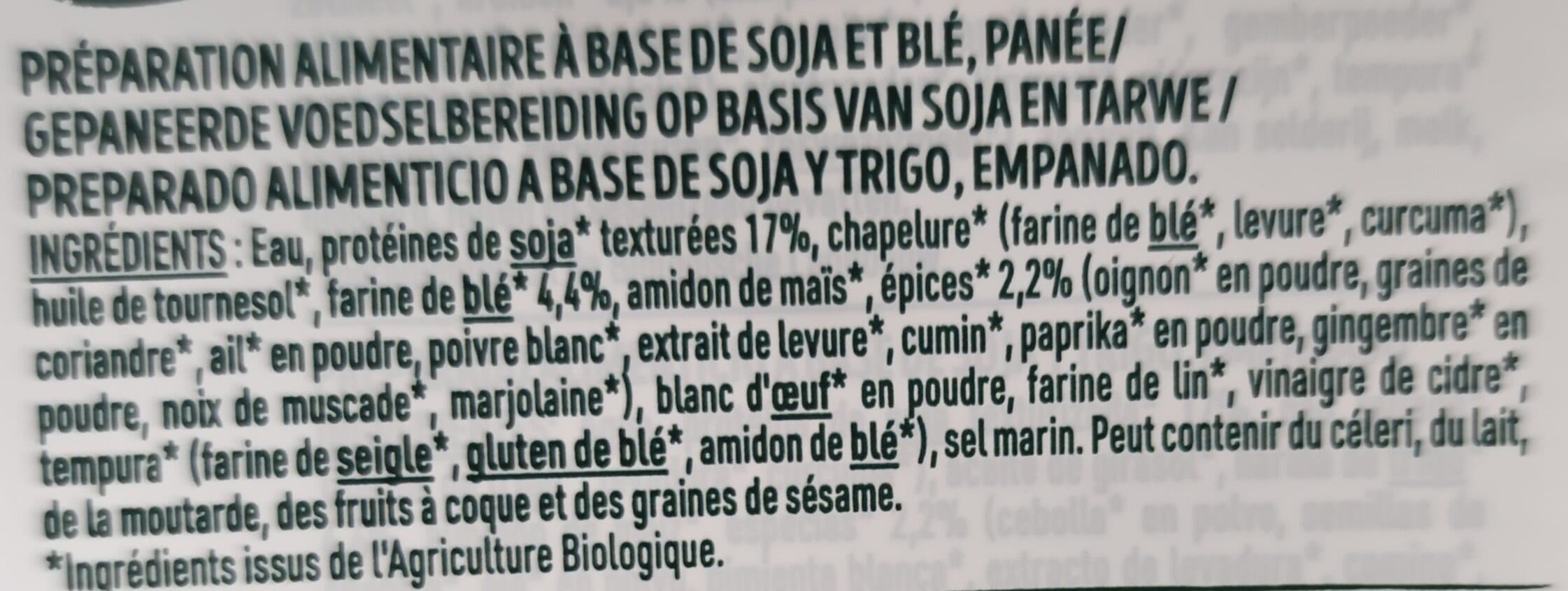 Evernat Nuggets soja et blé packshot