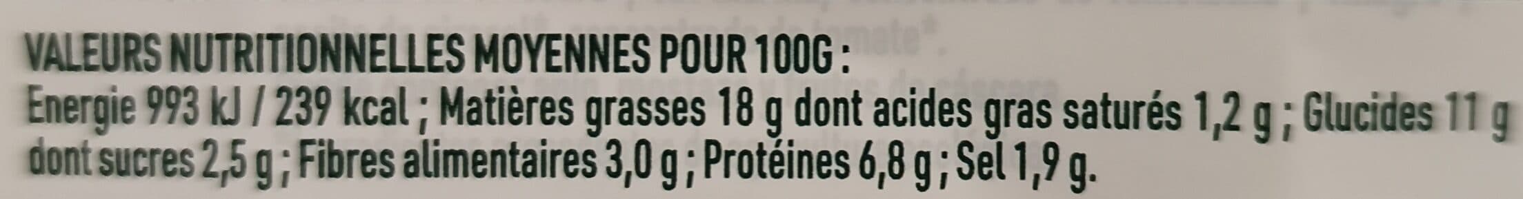 Evernat Tranches veggie épicées au blé packshot