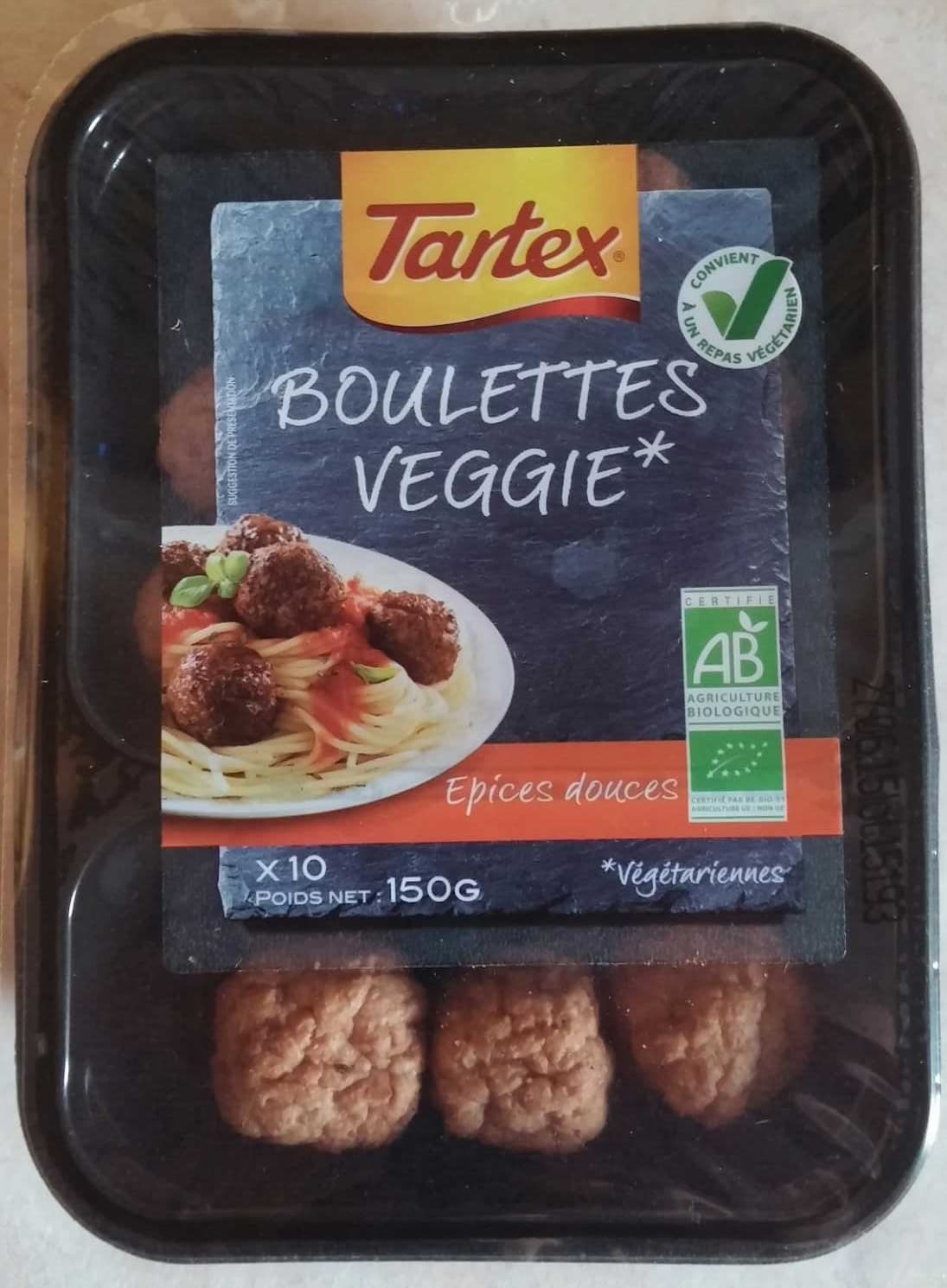 Tartex Boulettes veggie, Epices douces packshot