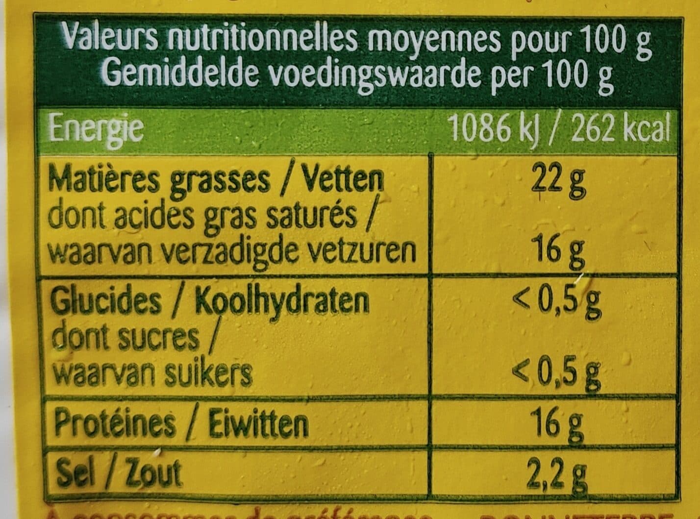 Bonneterre Feta A.O.P bio packshot
