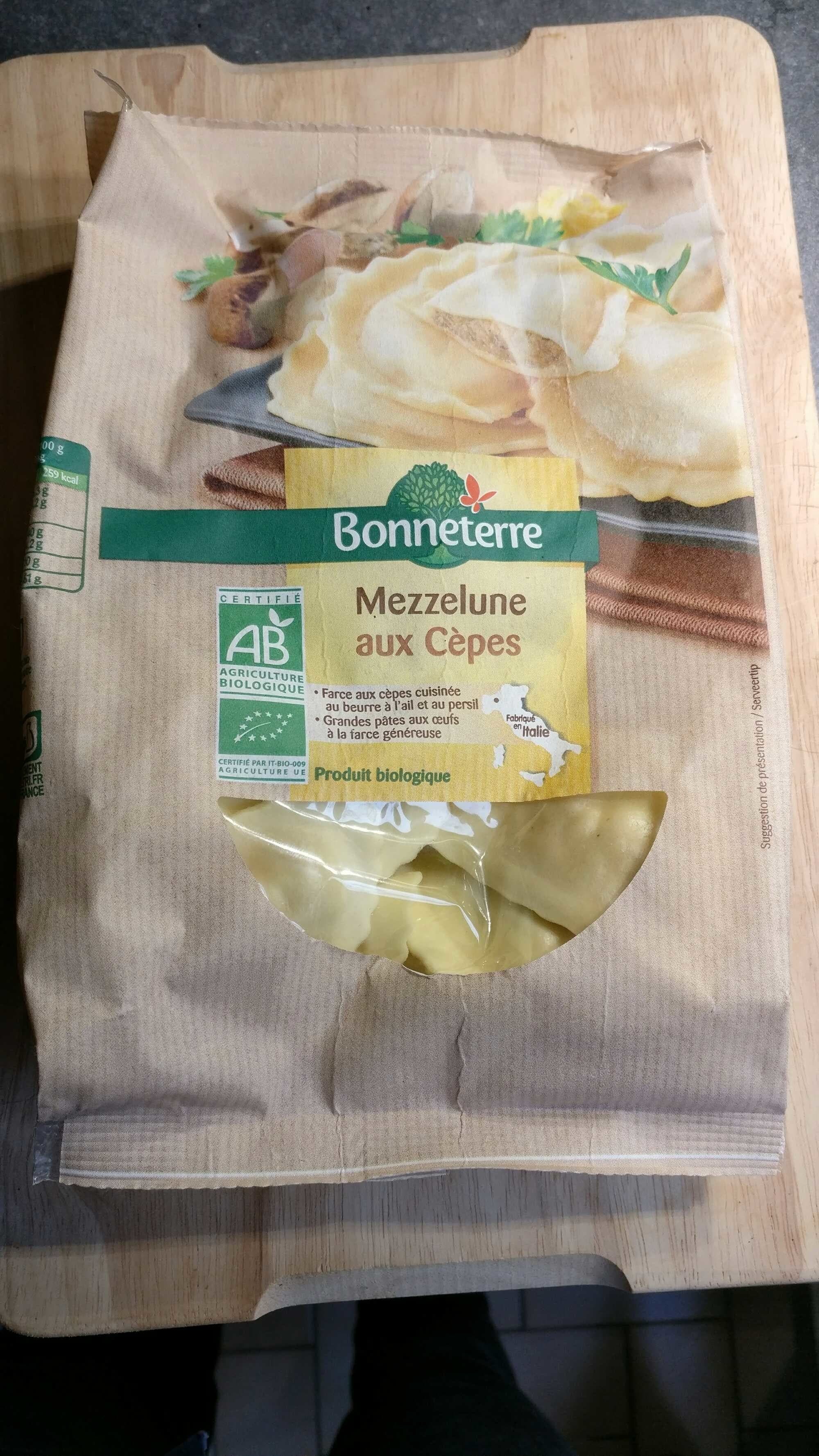 Bonneterre Mezzelune aux Cèpes packshot