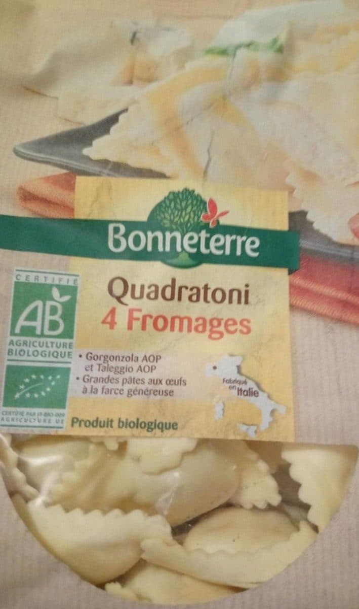 Bonneterre Quadratoni 4 fromages packshot
