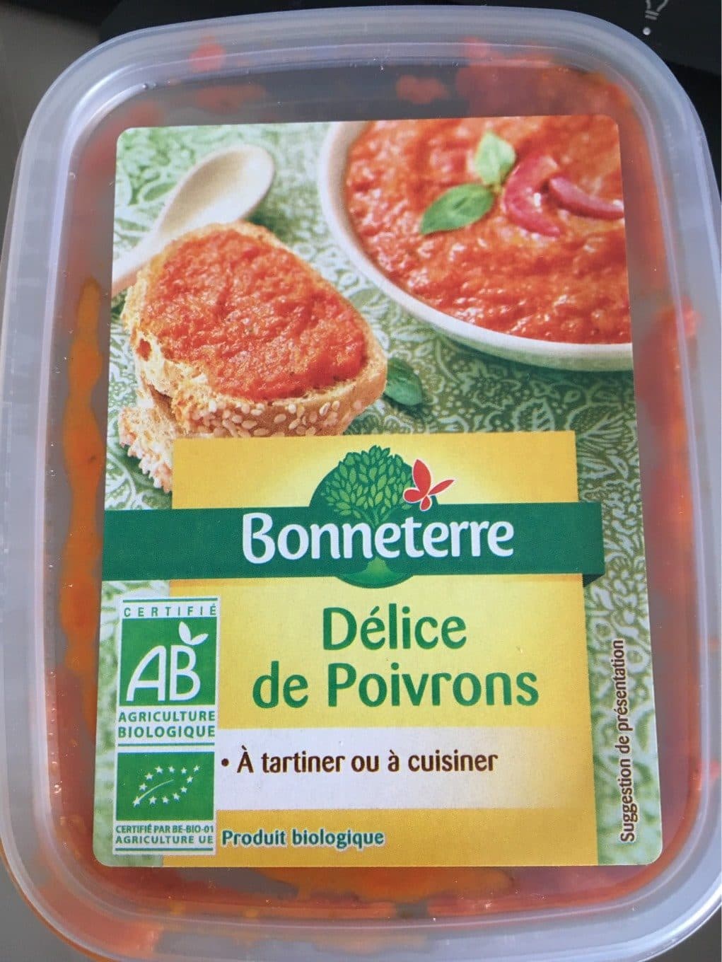Bonneterre Delice De Poivrons packshot