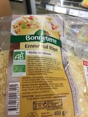 Bonneterre Emmental rape packshot