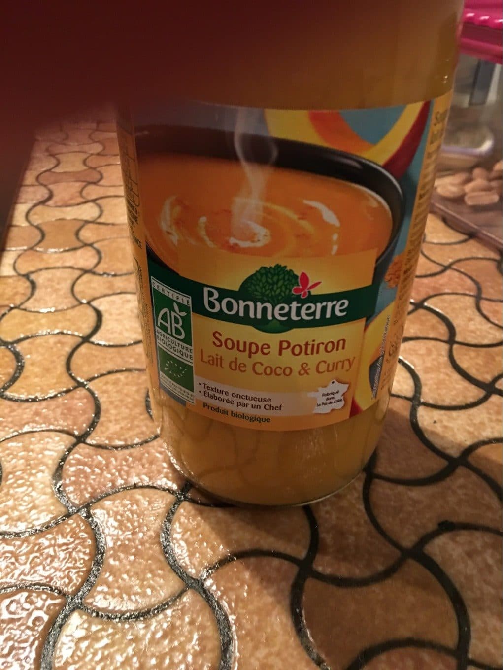 Bonneterre Soupe potiron packshot