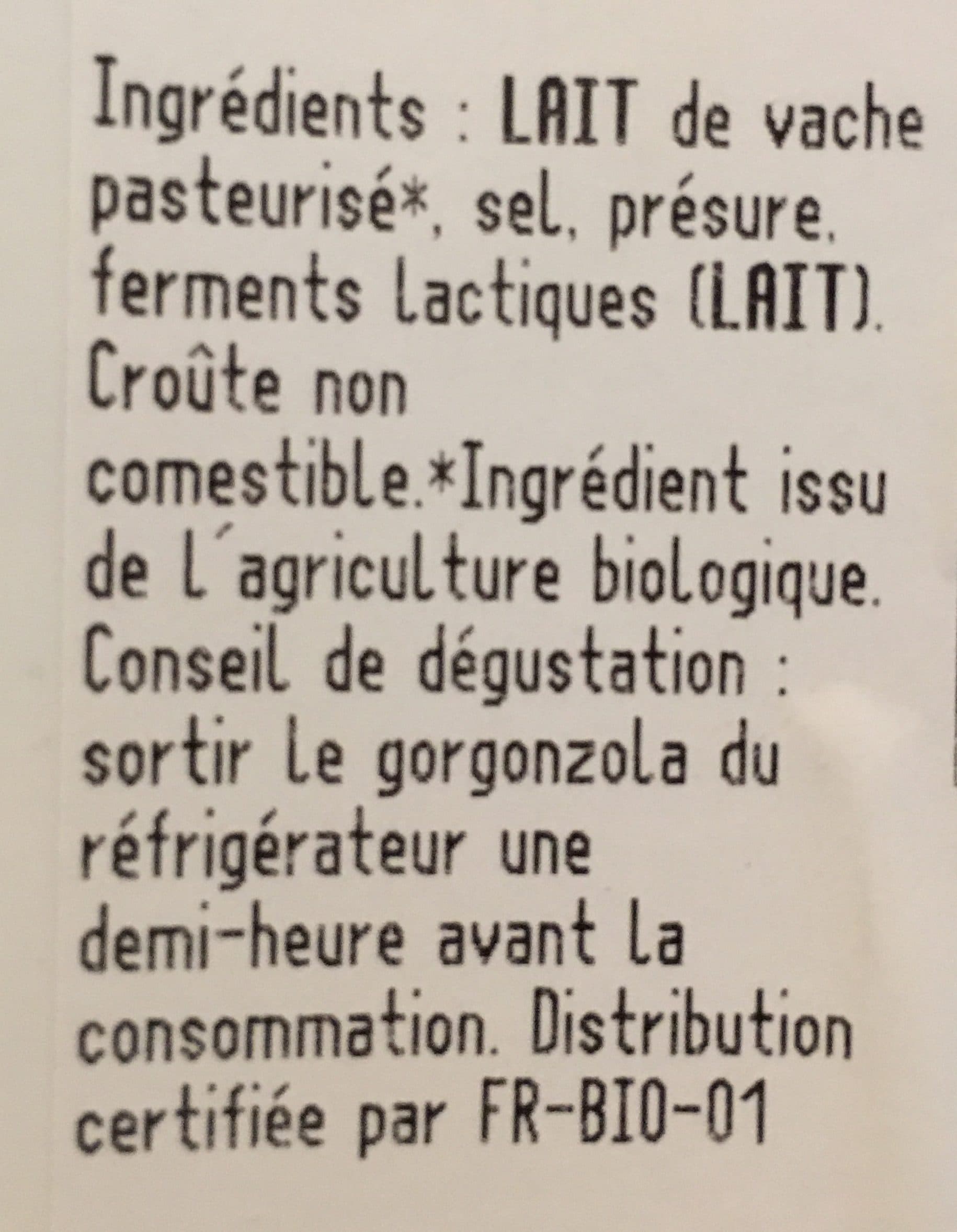 Bonneterre Gorgonzola packshot