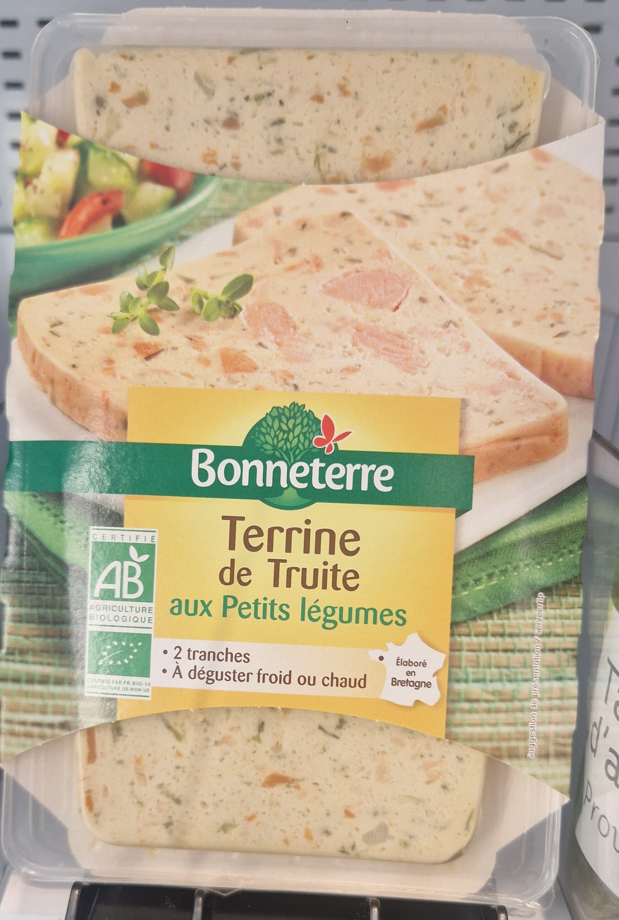 Bonneterre Terrine De truite Aux Petits Legumes packshot