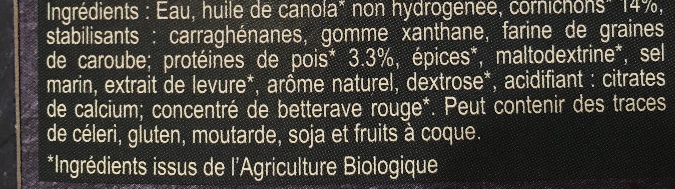 Tartex Tranches vegan Cornichons packshot