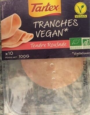 Tartex Tranches pois et épices packshot