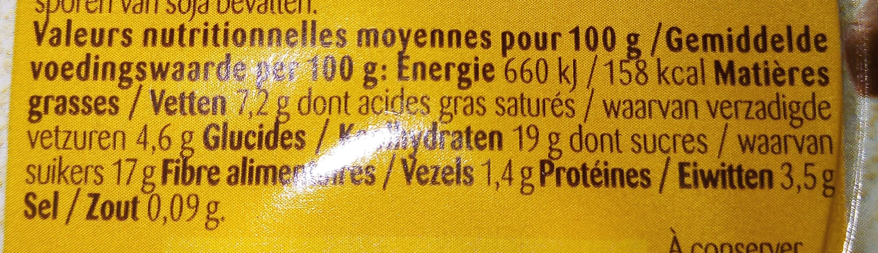 Bonneterre Liégeois saveur chocolat packshot