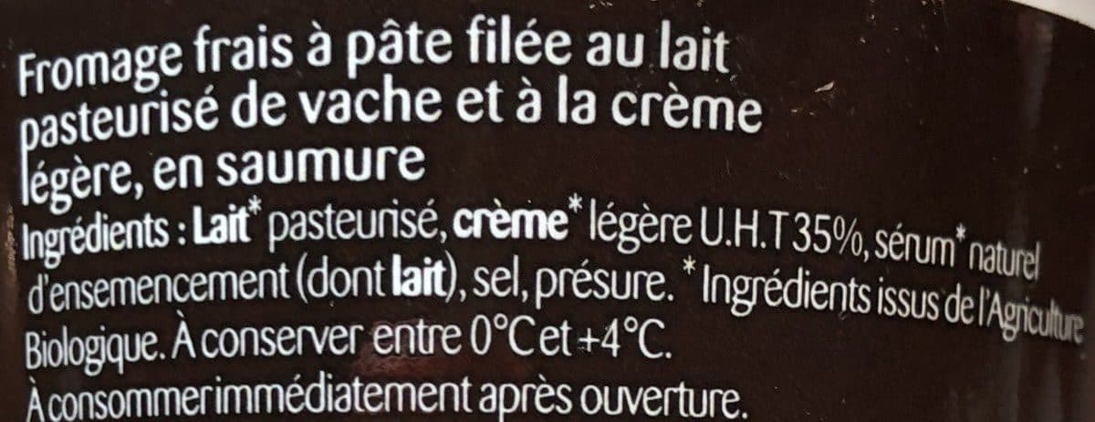 Bonneterre Burrata packshot
