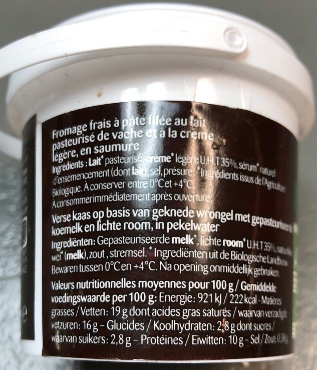 Bonneterre Burrata packshot