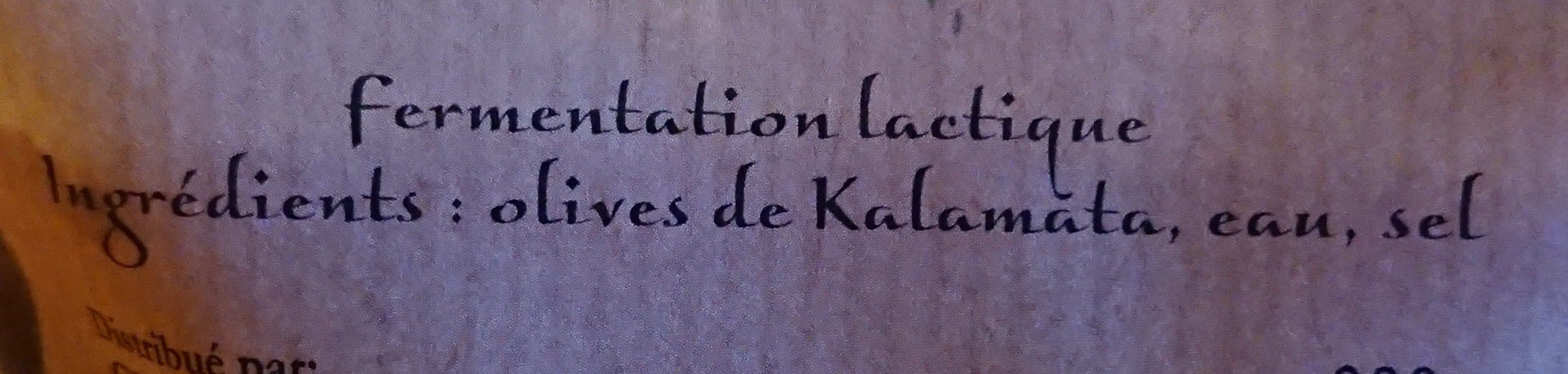 Open Food Facts Olives de Kalamata packshot