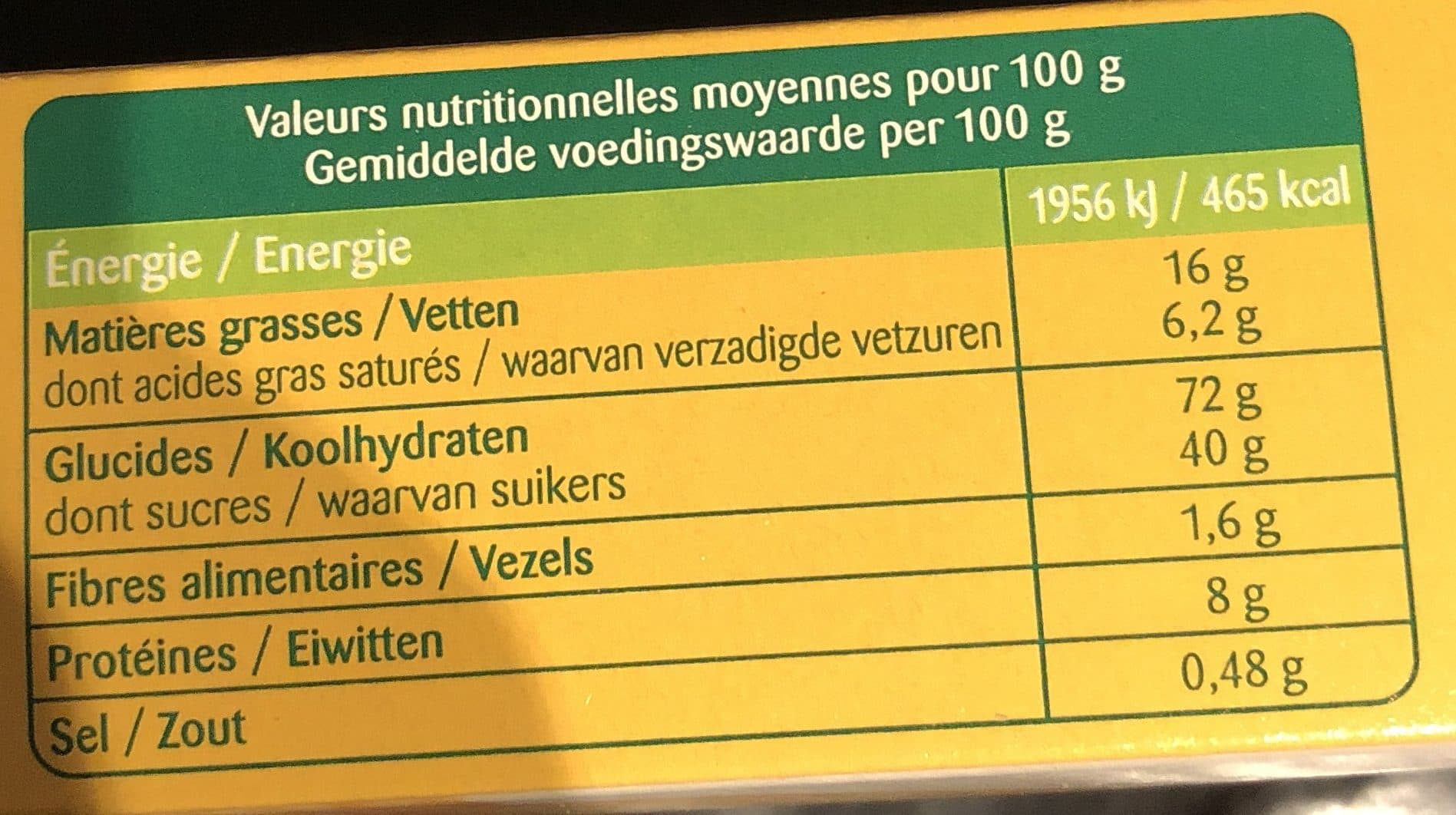 Bonneterre Langue De Chat Dont 15% Offert packshot
