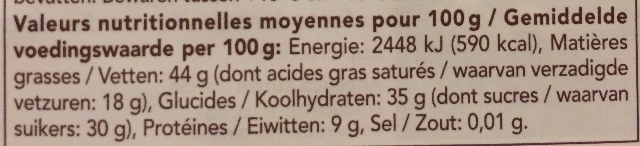 Bonneterre Noir noisettes entières packshot